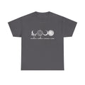 Four Faces Moon Goddess Witchy Tee - Maiden Mother Warrior Crone