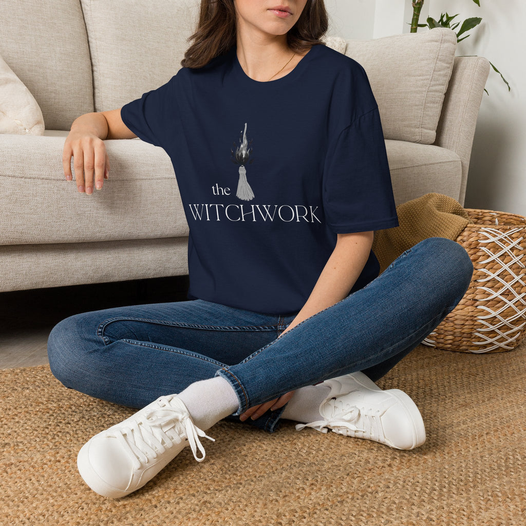 The Witchwork Witch Shirt Unisex Tee — Tarot Reader Gift, Witchy Clothing, Modern Witchcraft Graphic T-Shirt