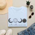 Four Faces Moon T-Shirt — Maiden Mother Warrior Crone Witchy Tee