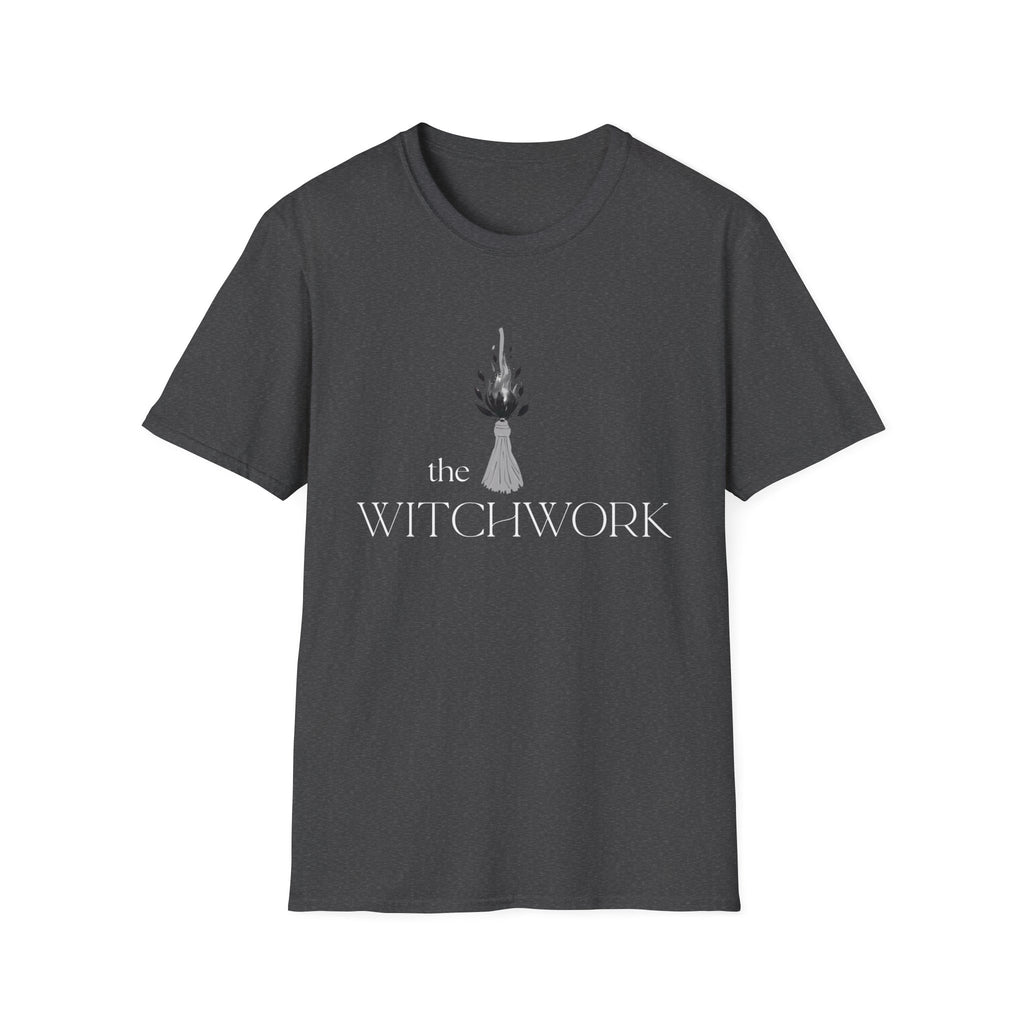 The Witchwork Witch Shirt Unisex Tee — Tarot Reader Gift, Witchy Clothing, Modern Witchcraft Graphic T-Shirt